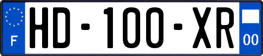 HD-100-XR