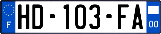 HD-103-FA