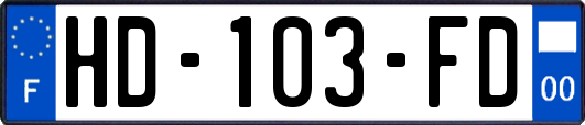 HD-103-FD