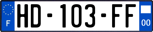 HD-103-FF