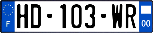 HD-103-WR