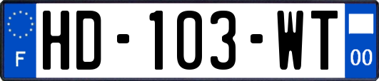 HD-103-WT