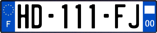 HD-111-FJ