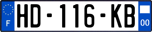 HD-116-KB