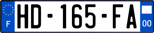 HD-165-FA