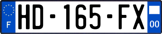 HD-165-FX