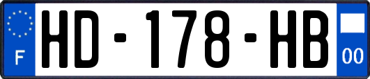 HD-178-HB