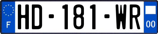 HD-181-WR