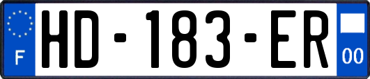 HD-183-ER