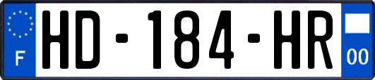 HD-184-HR