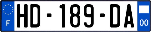HD-189-DA