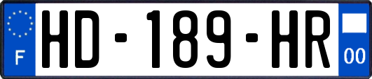 HD-189-HR
