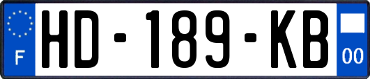 HD-189-KB