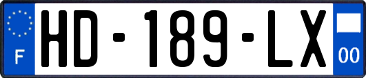 HD-189-LX