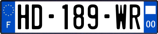 HD-189-WR