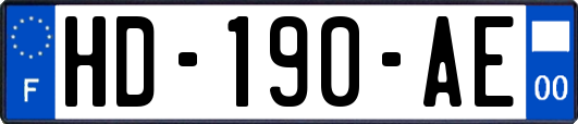 HD-190-AE