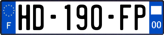 HD-190-FP