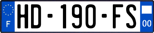 HD-190-FS