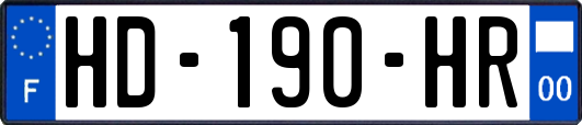 HD-190-HR