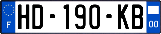 HD-190-KB