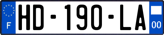 HD-190-LA