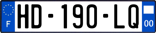 HD-190-LQ