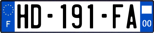 HD-191-FA