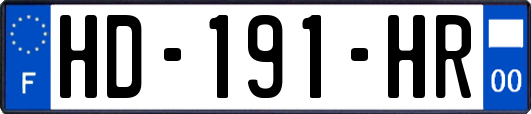 HD-191-HR
