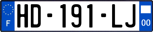 HD-191-LJ