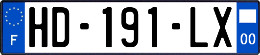 HD-191-LX