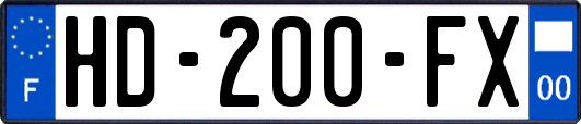 HD-200-FX