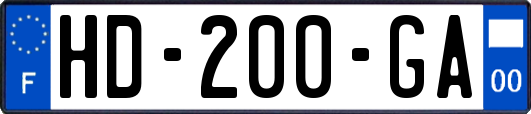 HD-200-GA