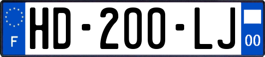 HD-200-LJ