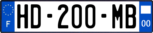 HD-200-MB