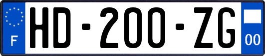 HD-200-ZG