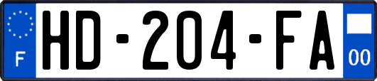 HD-204-FA