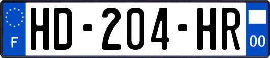 HD-204-HR