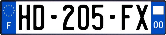 HD-205-FX