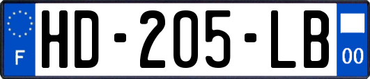 HD-205-LB