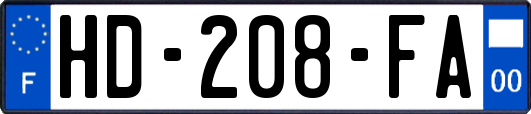 HD-208-FA