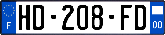 HD-208-FD