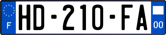HD-210-FA