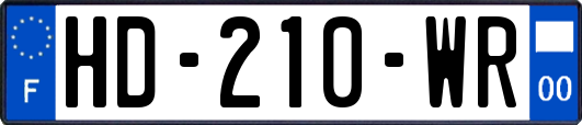 HD-210-WR