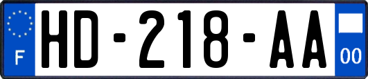 HD-218-AA