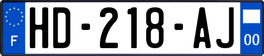 HD-218-AJ