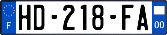 HD-218-FA