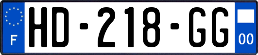 HD-218-GG