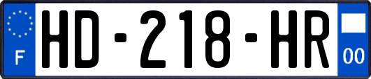 HD-218-HR