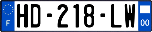 HD-218-LW
