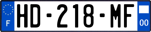 HD-218-MF